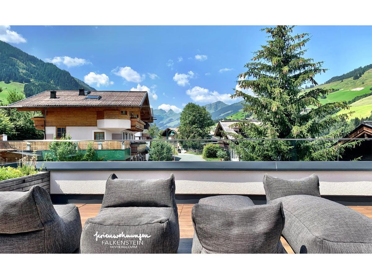 Ferienwohnungen Falkenstein Hinterglemm Saalbach-Hinterglemm Bagian luar foto