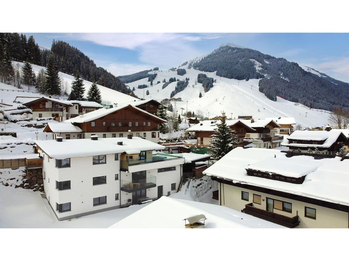 Ferienwohnungen Falkenstein Hinterglemm Saalbach-Hinterglemm Bagian luar foto