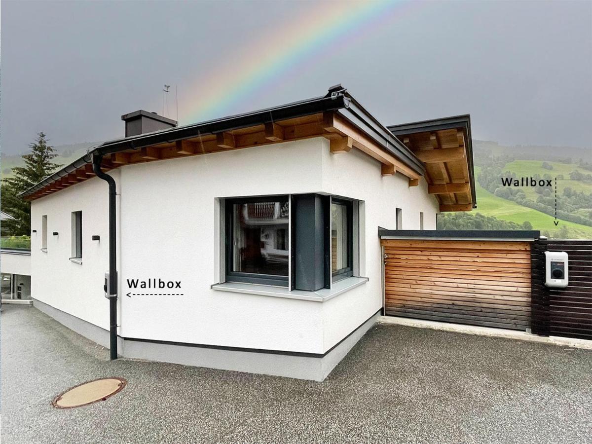 Ferienwohnungen Falkenstein Hinterglemm Saalbach-Hinterglemm Bagian luar foto